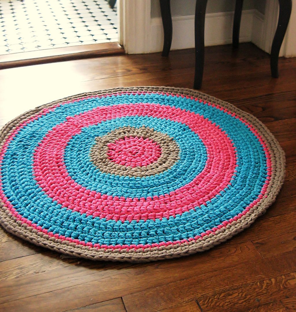 3 Motifs of Easy Crochet Oval Rug Pattern How To Crochet A Circle Rug