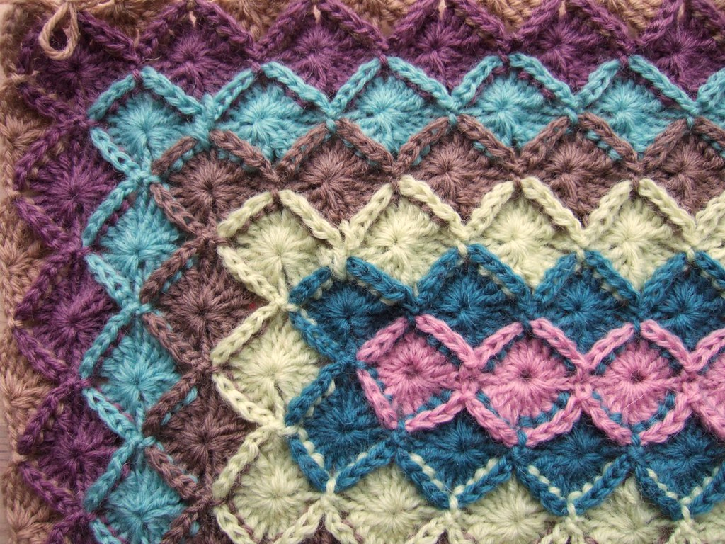 Choosing Techniques for Yarn Eater Afghan Crochet Pattern