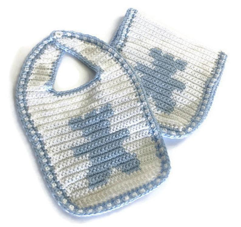 Pretty Models of Crochet Burp Cloth Pattern