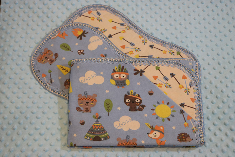 Pretty Models of Crochet Burp Cloth Pattern