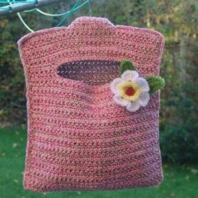 What You Need to Make A Crochet Clothespin Bag Pattern Free