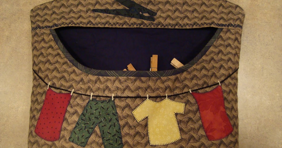 Crochet Clothespin Bag Pattern Free Thread Head Clothespin Bag Tutorial
