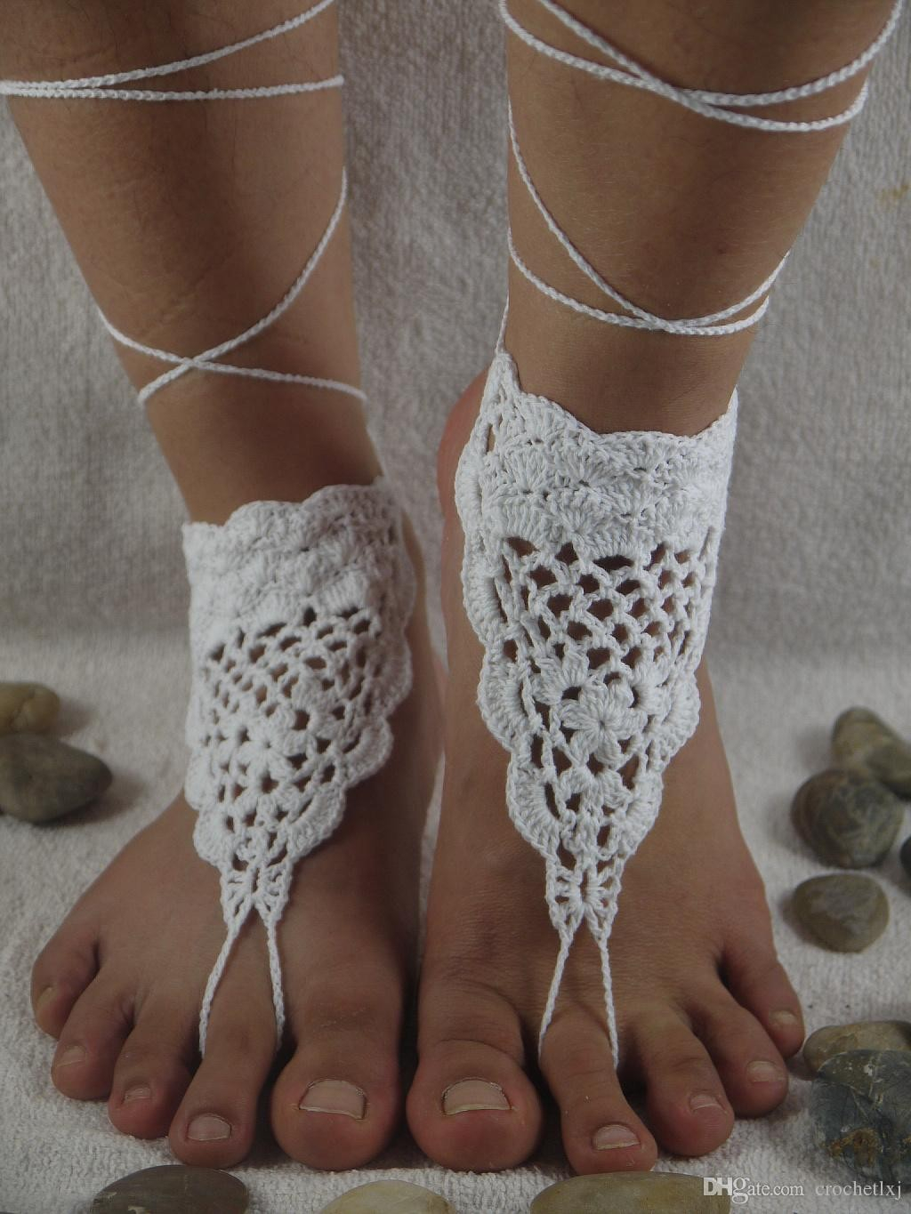 30+ Crochet Foot Jewelry Patterns