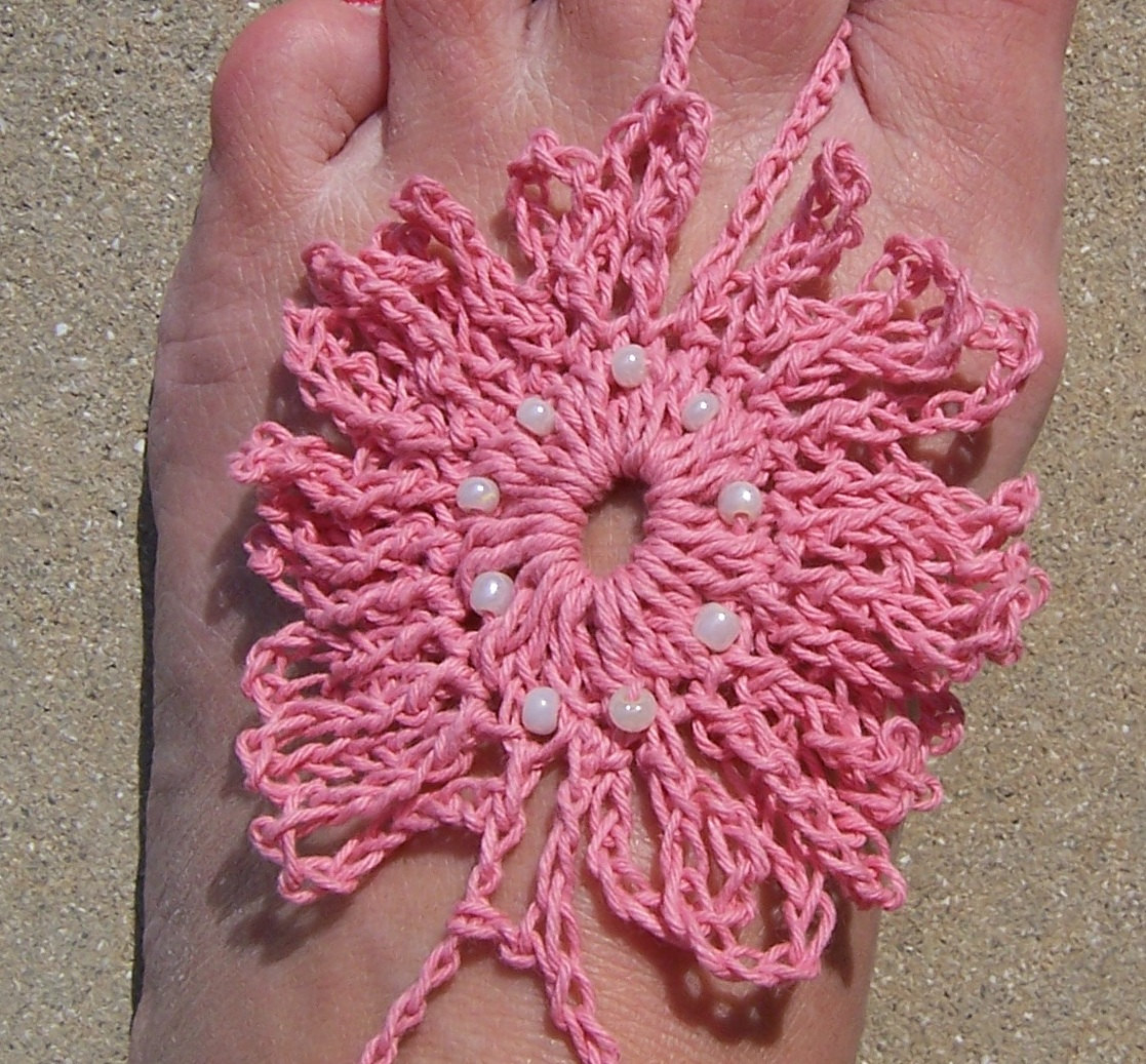 30+ Crochet Foot Jewelry Patterns