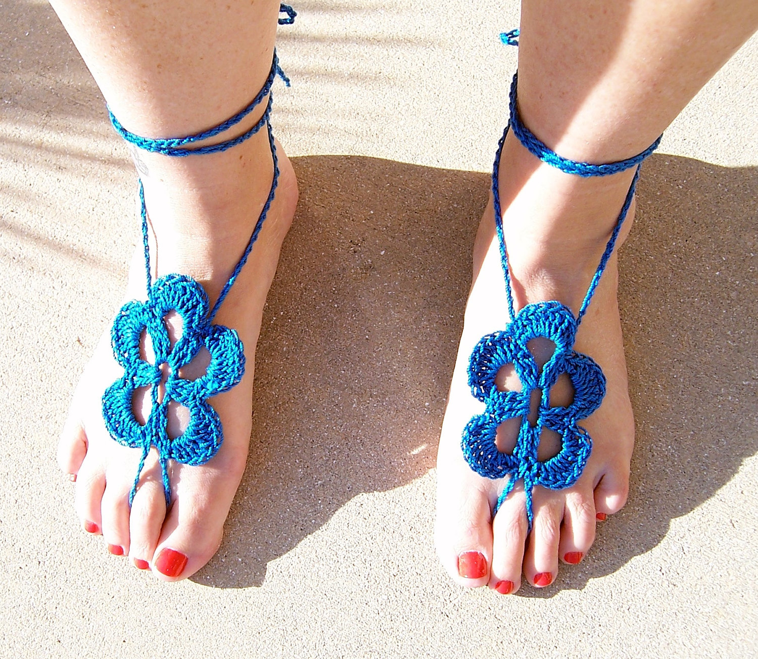 30+ Crochet Foot Jewelry Patterns