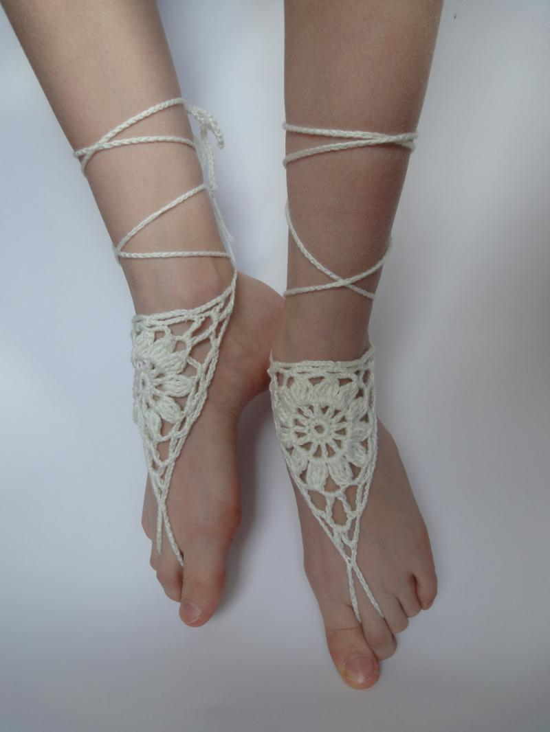 30+ Crochet Foot Jewelry Patterns