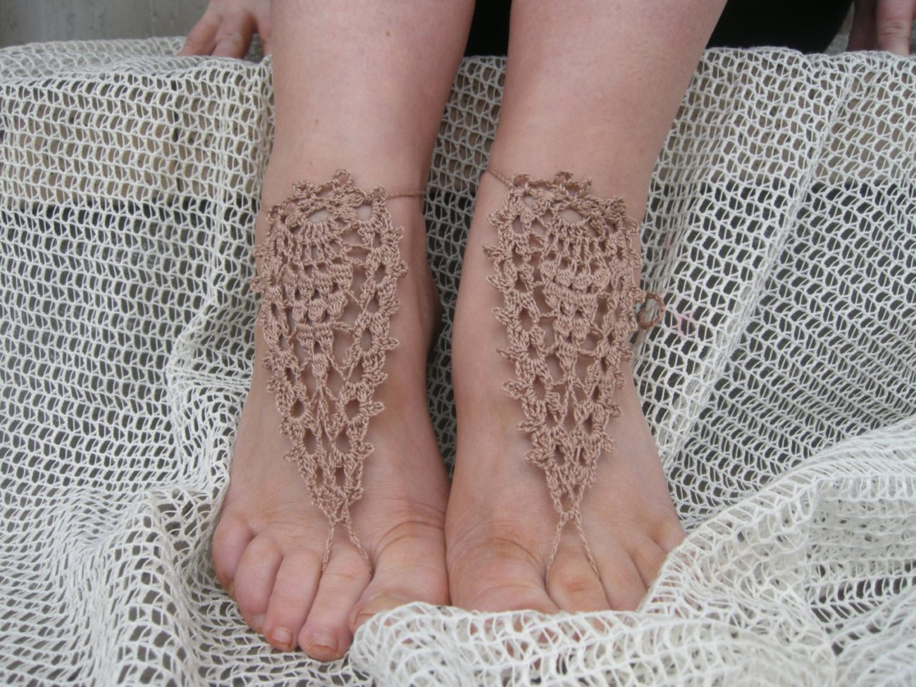 30+ Crochet Foot Jewelry Patterns