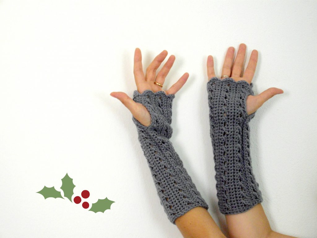 Crochet Gloves Without Fingers Pattern Lange Fingerlose Handschuhe