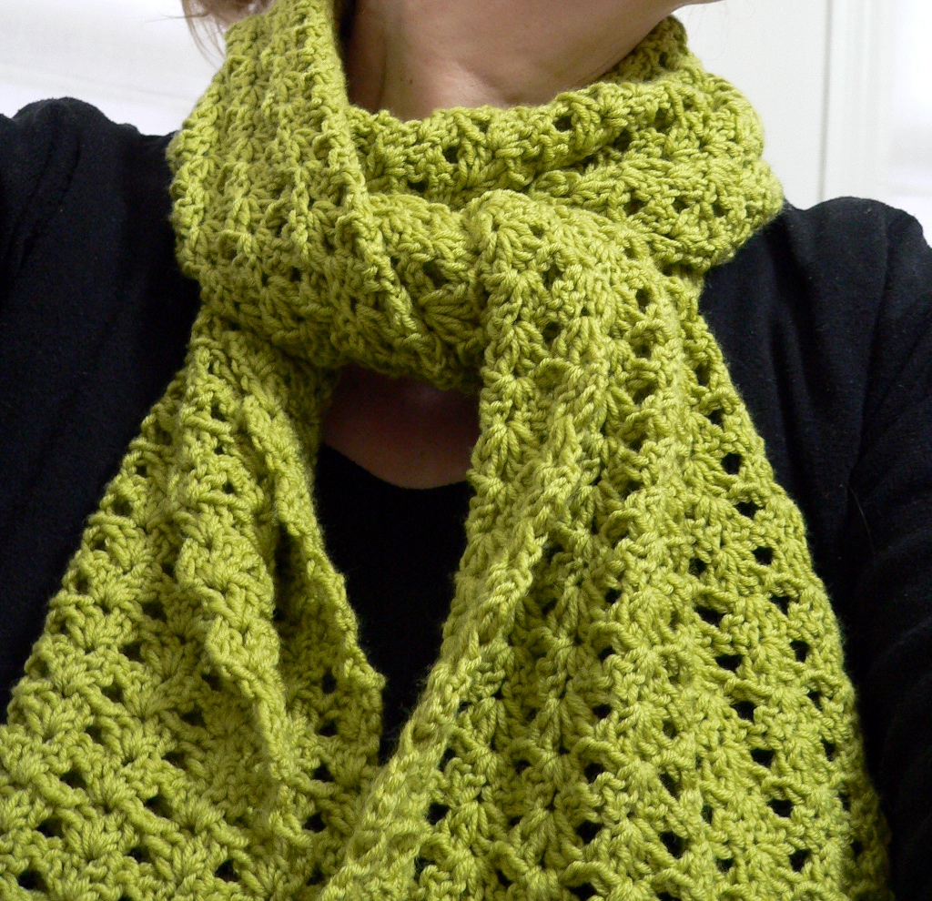 Simple and Beautiful Crochet Scarf Patterns Free