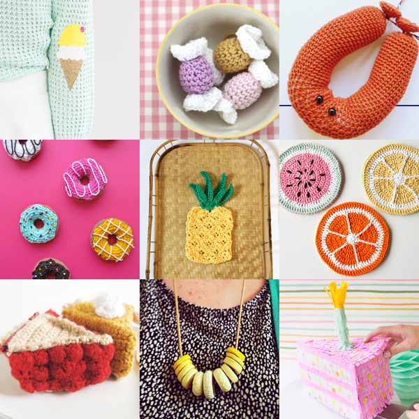 4 Delicious Designs of Food Crochet Patterns