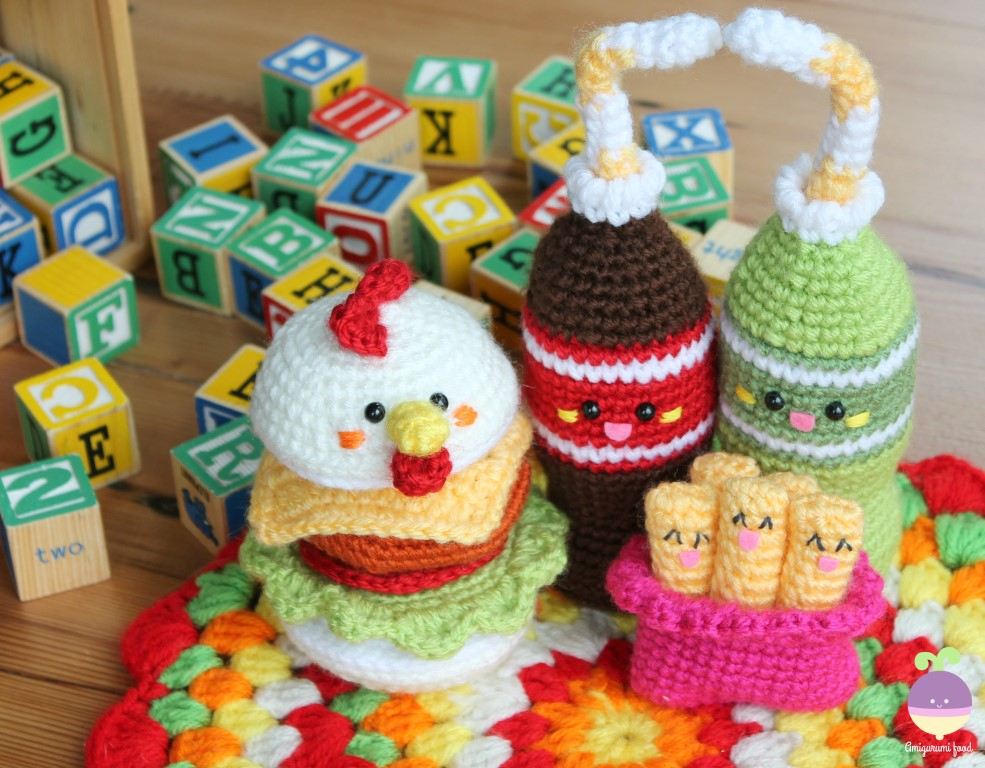 4 Delicious Designs of Food Crochet Patterns