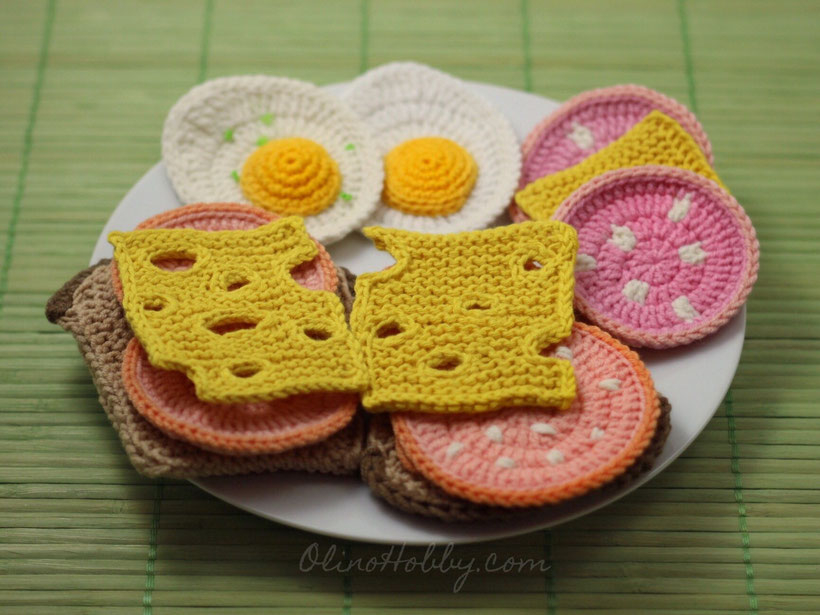 4 Delicious Designs of Food Crochet Patterns