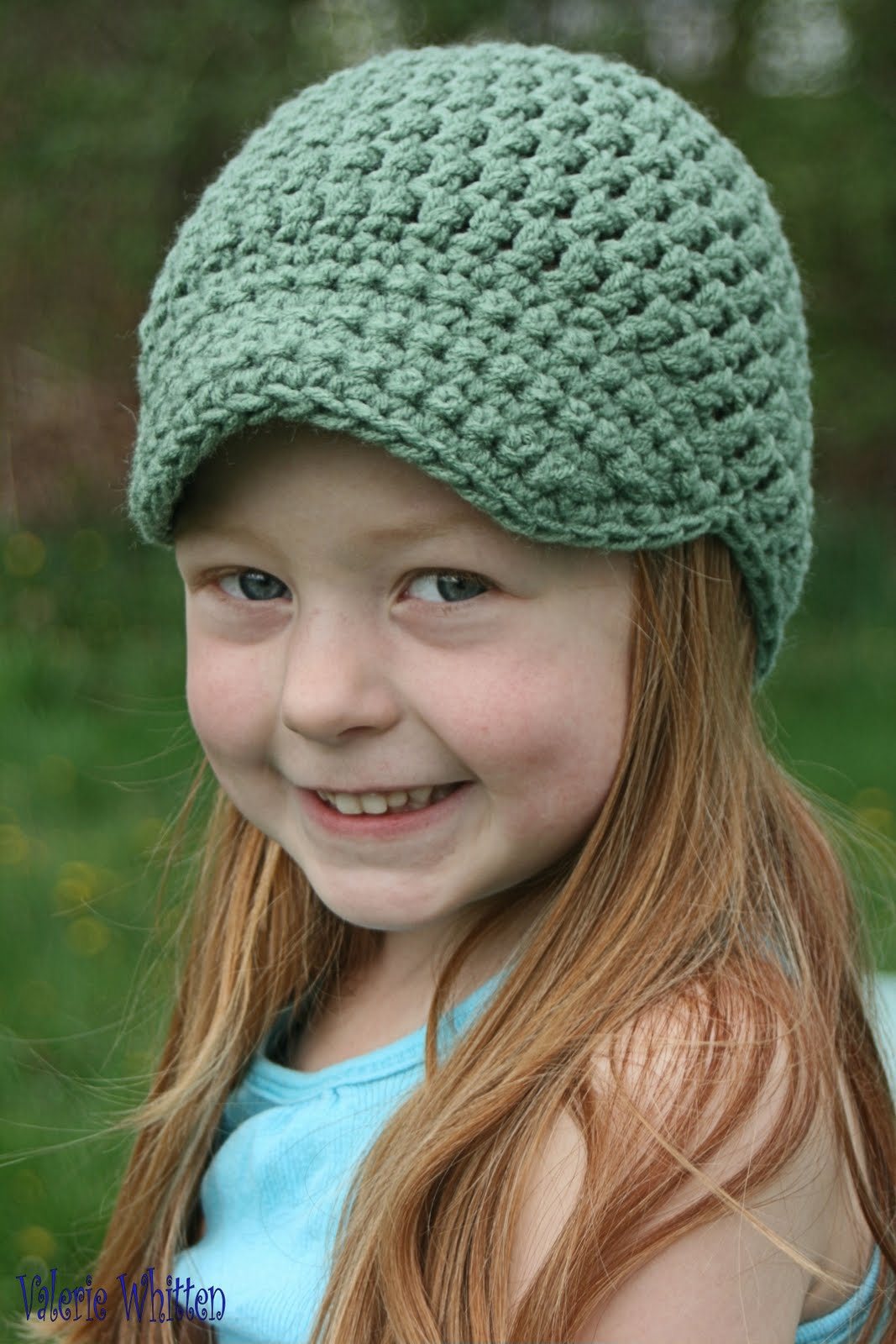 Free Crochet Pattern Hat With Brim For Summer Vallieskids Quickly Brimmed Mecrochet