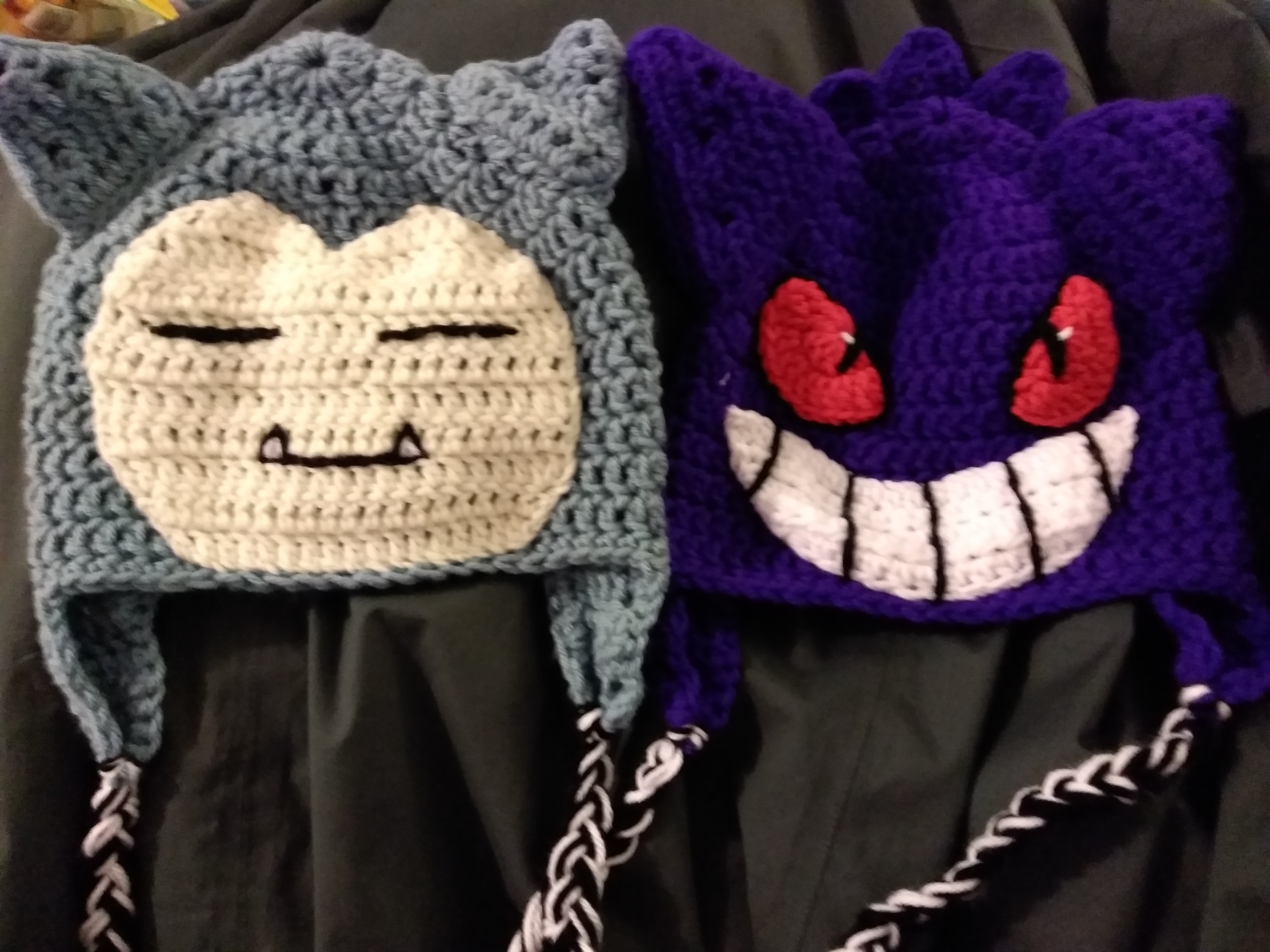 Gengar Crochet Patterns for Free Loving My New Gengar Hat Album On