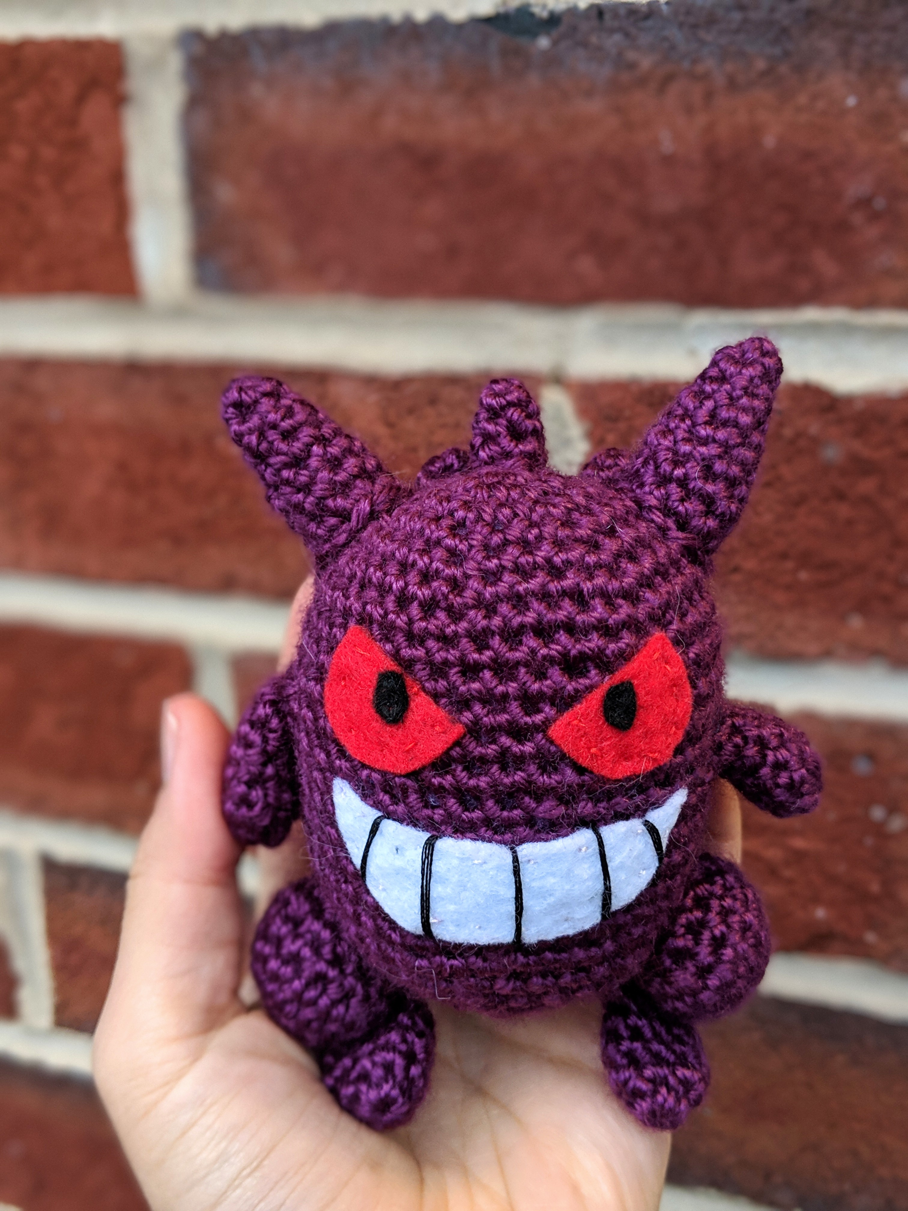 Gengar Crochet Patterns for Free