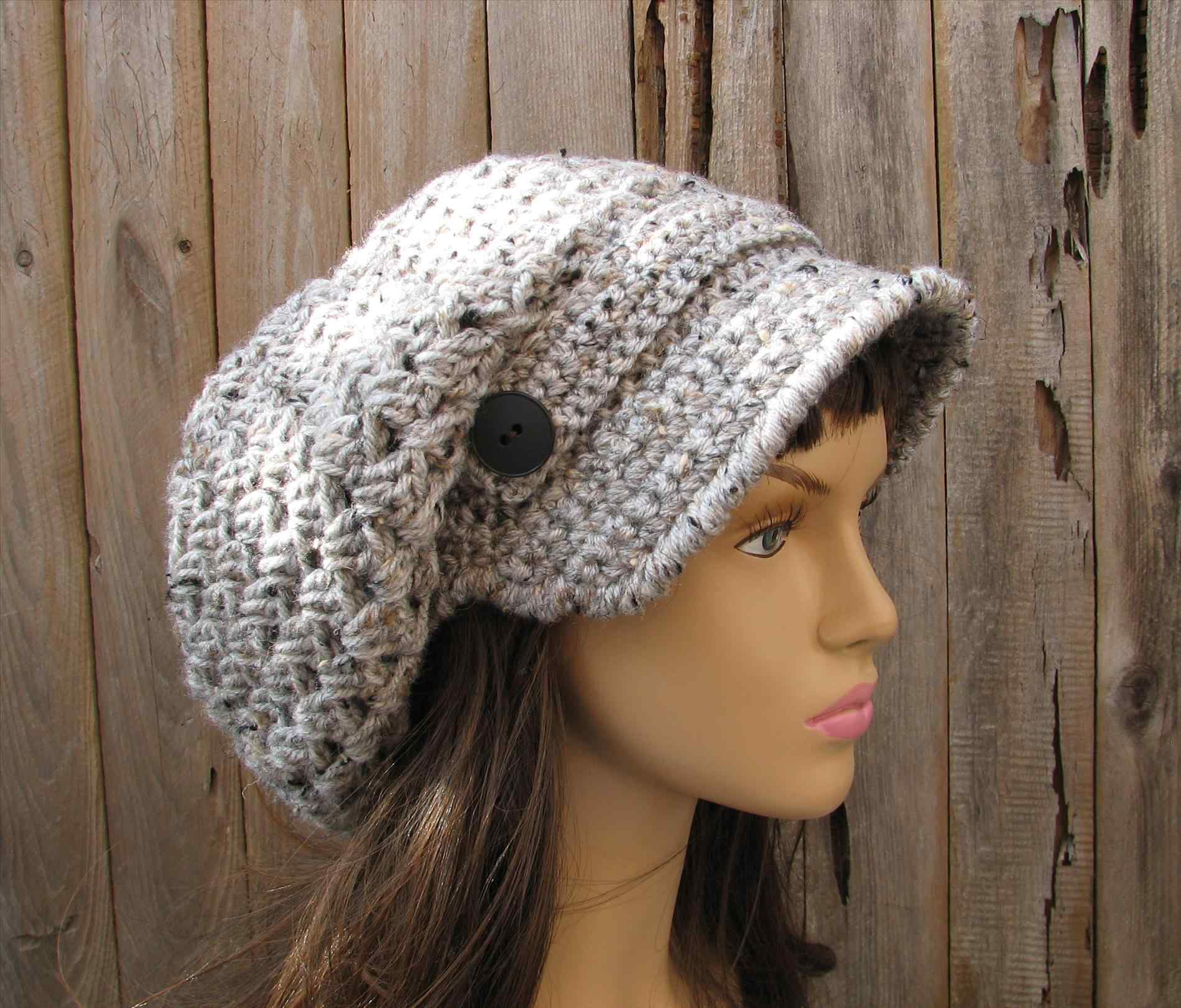 how to crochet womens hat