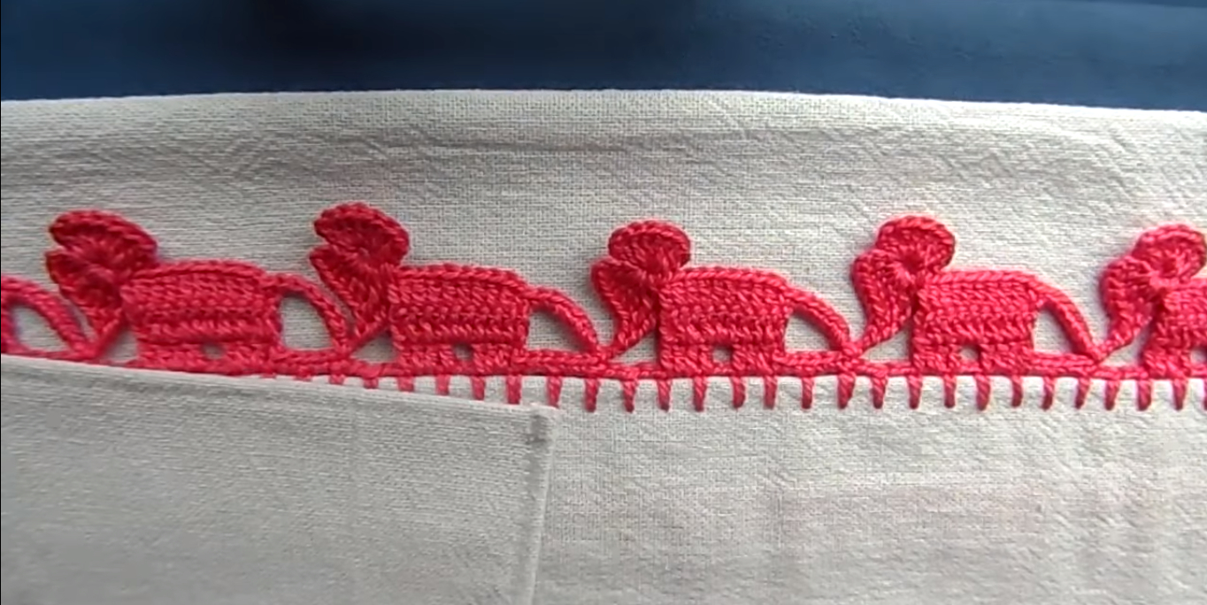 3 Types of Crochet Edging Patterns for Beginners How To Crochet Elephant Edging Pretty Ideas