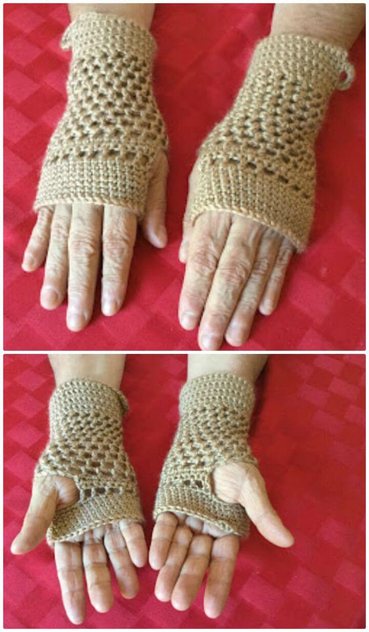 Crochet Fingerless Gloves 54 Free Crochet Fingerless ...