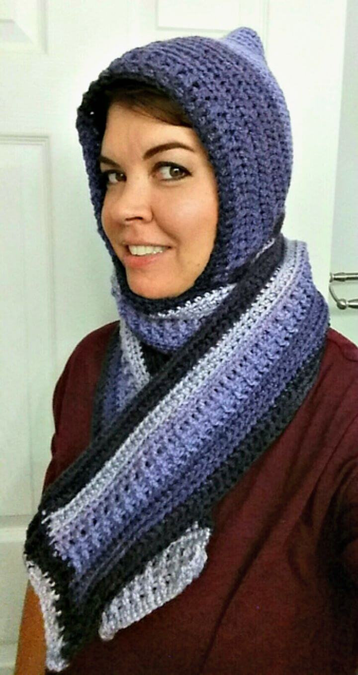 Crochet Hooded Scarf Pattern 31 Free Crochet Hooded Scarf Patterns Diy