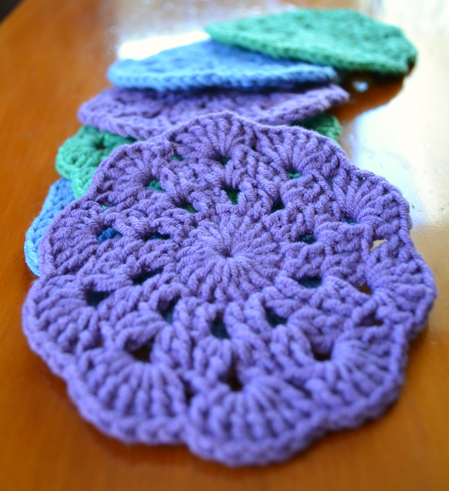Christmas Crochet Coasters
