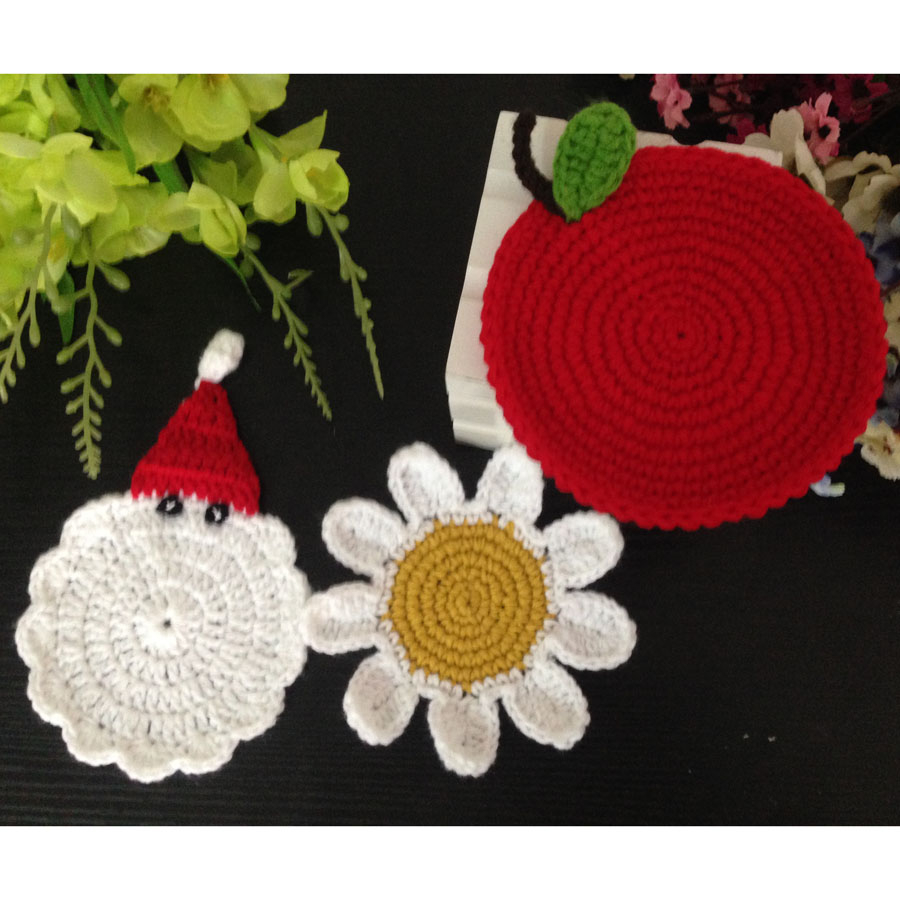 Free Christmas Coaster Crochet Pattern for You Original Decoration