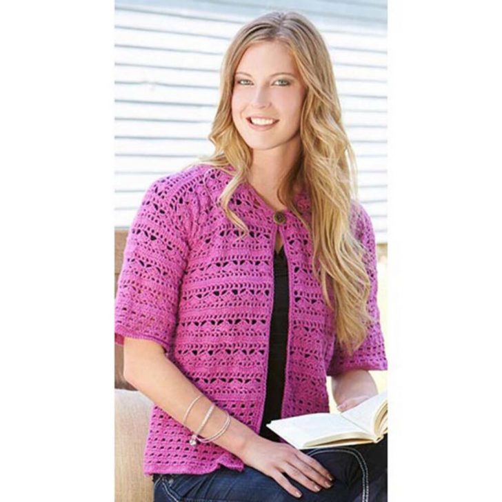 Crochet Cardigan Sweater Patterns for Women