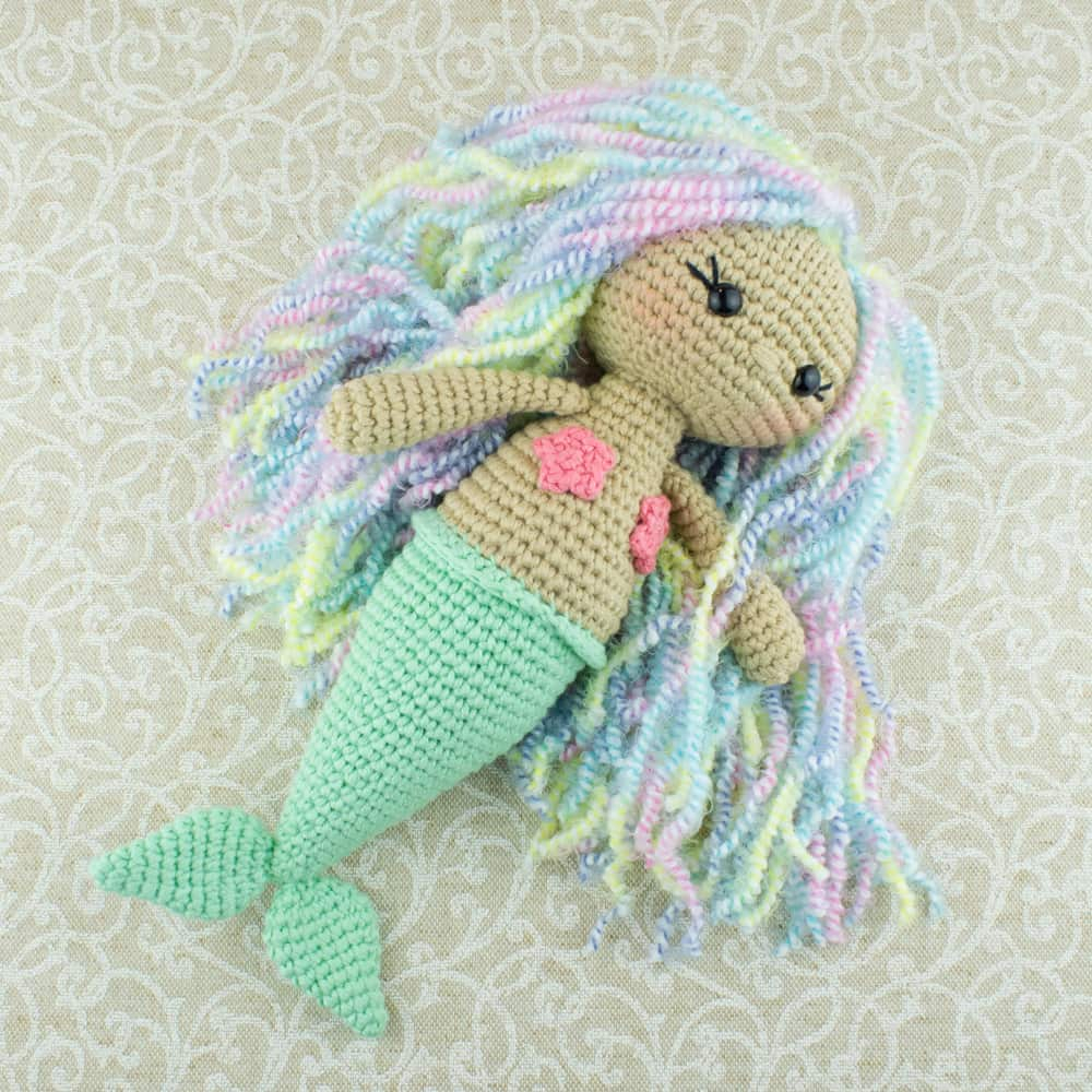 Knit and Crochet Today Free Patterns for Beginners Aurora Mermaid Amigurumi Pattern Amigurumi Today