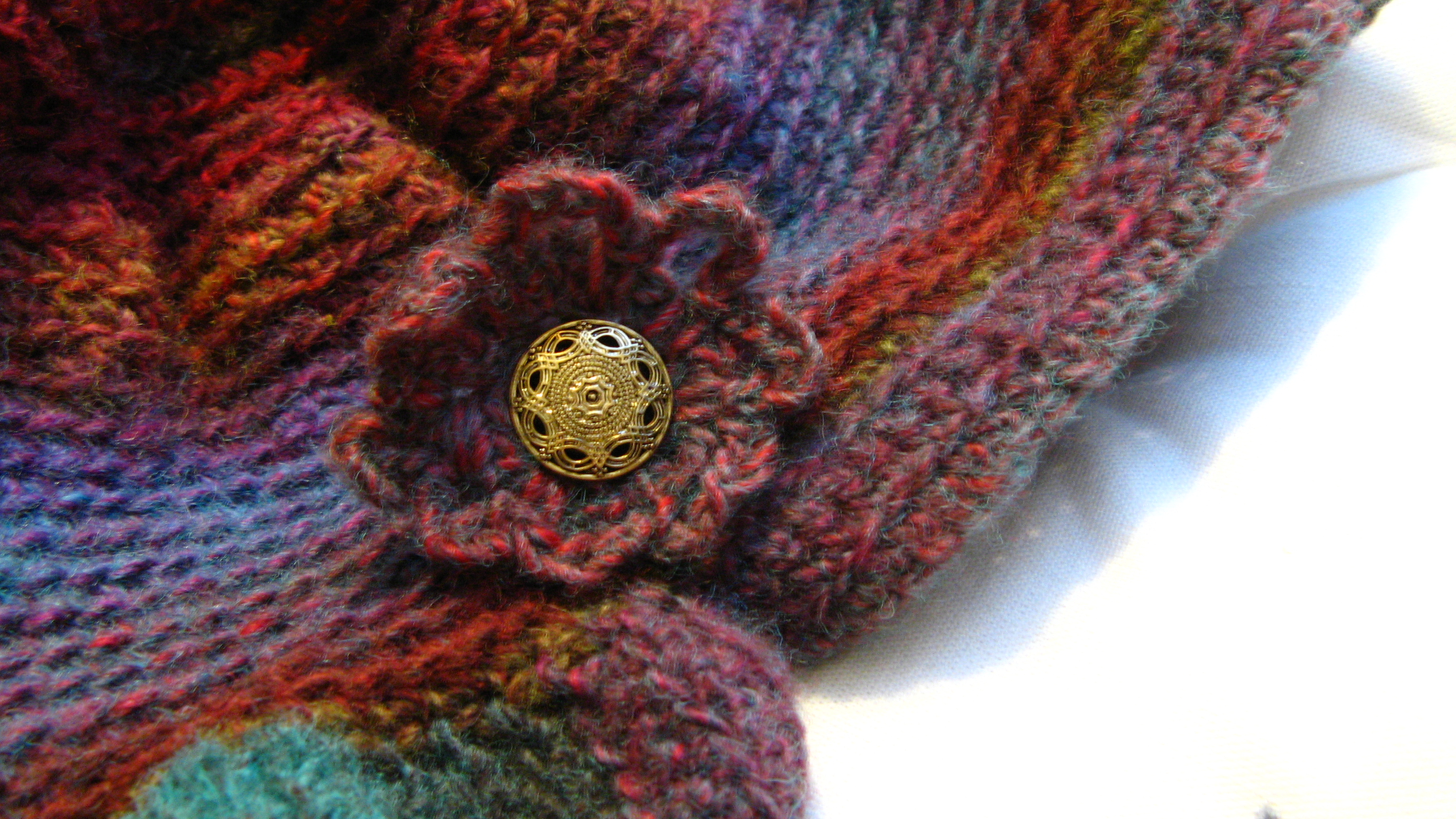 List of Lion Brand Amazing Yarn Crochet Patterns Original Crochet Design Handmade Wool Hat With Flower And Gold