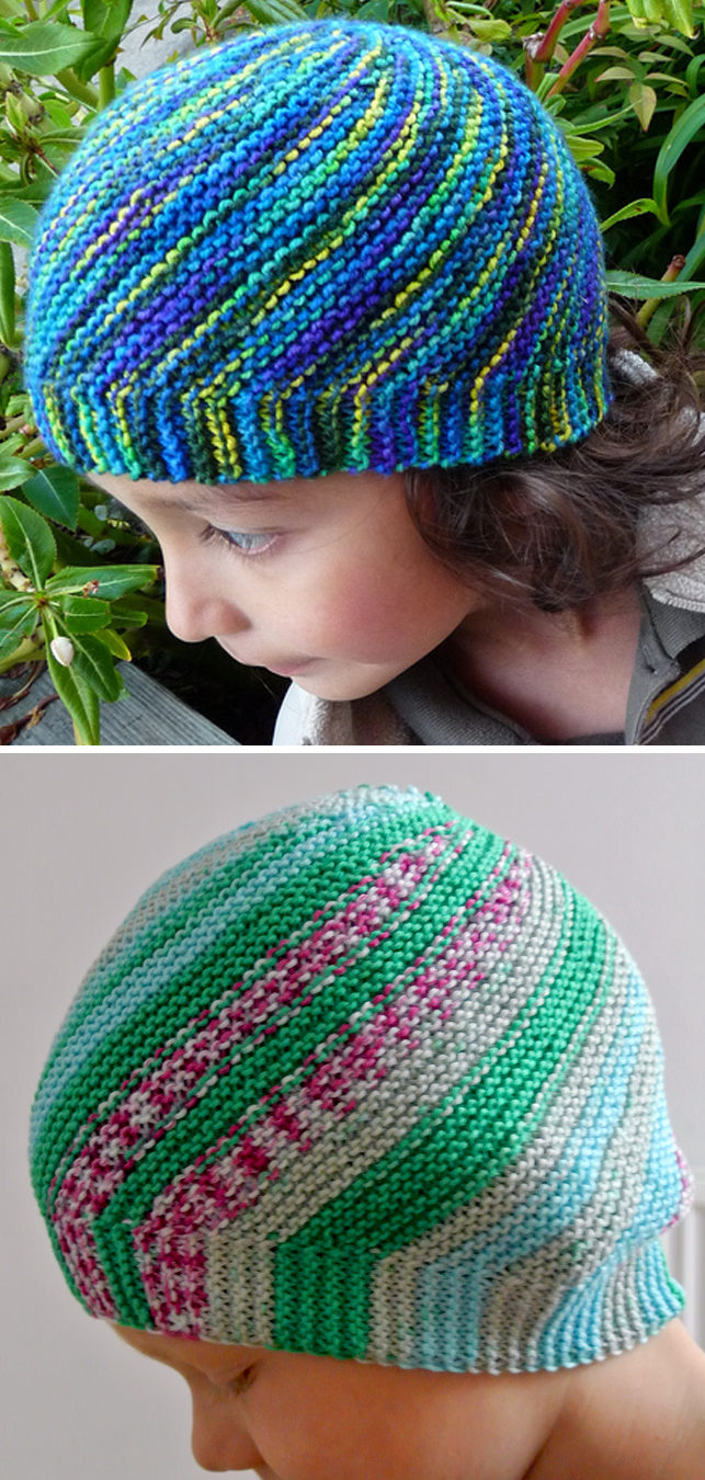 Swirl Hat Crochet Pattern Swirl Hat Knitting Patterns In The Loop