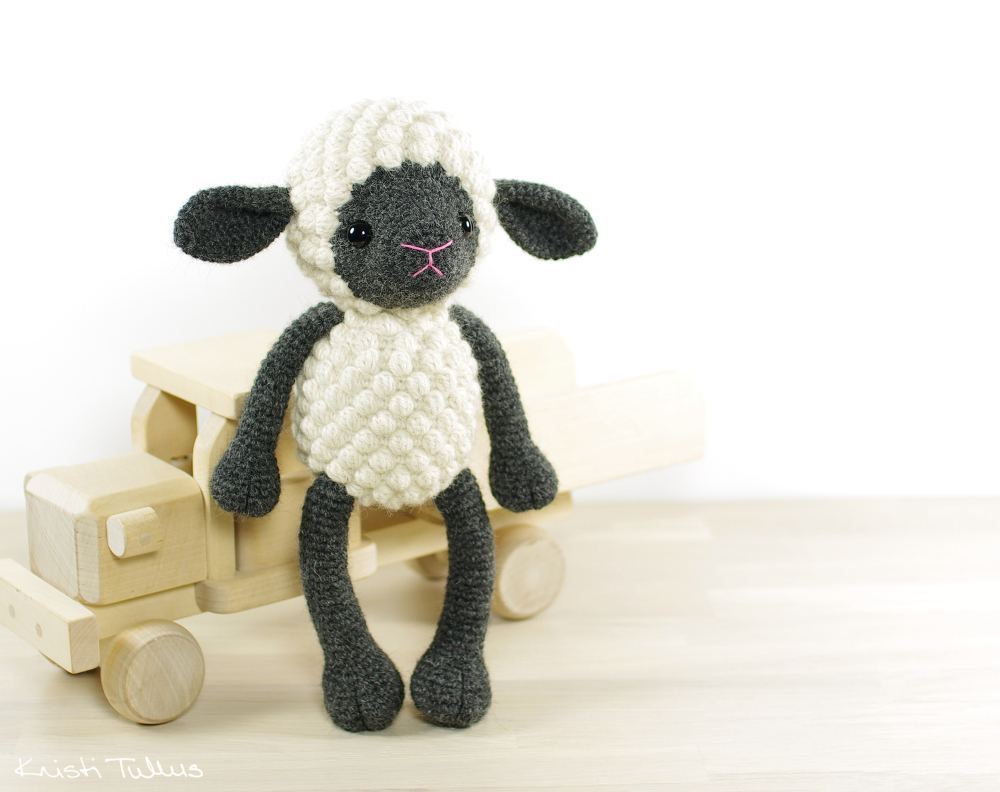 The Sweetest Crochet Lamb Patterns for Free Crocheted Sheep Pattern